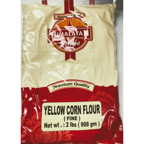 CORN FLOUR YELLOW FINE HIMALAYAN DELIGHT 4 LBS