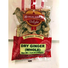 DRY GINGER WHOLE HIMALAYAN DELIGHT - 100 GMS / 3.5 OZ DRY GINGER WHOLE HIMALAYAN DELIGHT - 100 GMS / 3.5 OZ