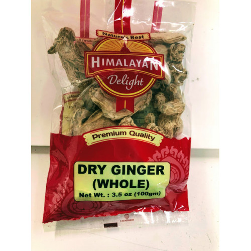 DRY GINGER WHOLE HIMALAYAN DELIGHT - 100 GMS / 3.5 OZ DRY GINGER WHOLE HIMALAYAN DELIGHT - 100 GMS / 3.5 OZ