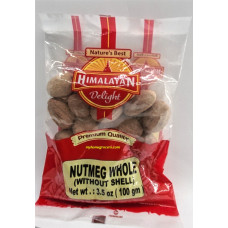 `NUTMEG WHOLE (W/O SHELL) HIMALAYAN DELIGHT - 100 GMS / 3.5 OZ