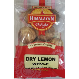 `DRY LEMON WHOLE HIMALAYAN DELIGHT - 50 GMS / 1.75 OZ