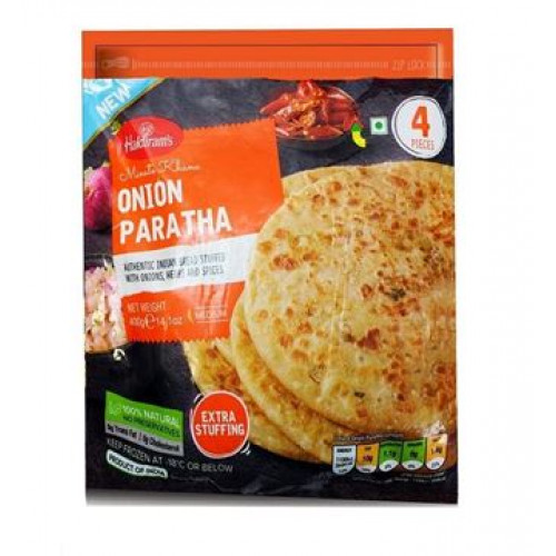 FROZEN ONION PARATHA HALDIRAMS - 4PC FROZEN ONION PARATHA HALDIRAMS - 4PC