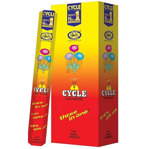 6 PACK  INCENSE / AGAR BATTI - 3 in 1 - CYCLE 6 PACK  INCENSE / AGAR BATTI - 3 in 1 - CYCLE