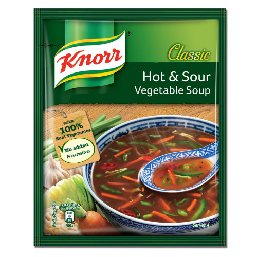 `HOT & SOUR SOUP MIX KNORR- 43 GMS `HOT & SOUR SOUP MIX KNORR- 43 GMS