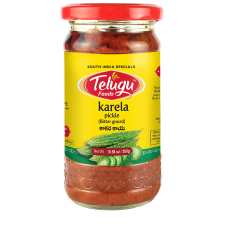 PICKLE KARELA  (NO PRESERVATIVES)  TELUGU - 300 GMS PICKLE KARELA  (NO PRESERVATIVES)  TELUGU - 300 GMS