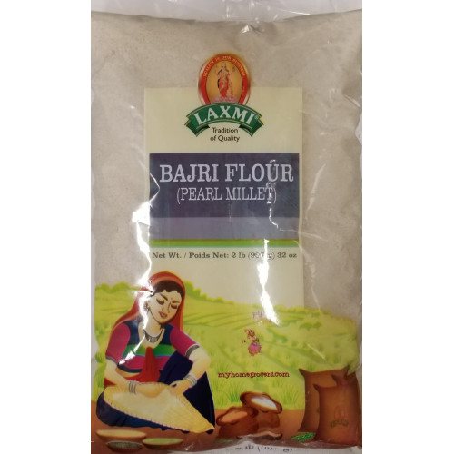 `BAJRI / PEARL MILLET / SAJJALU FLOUR LAXMI - 2 LBS `BAJRI / PEARL MILLET / SAJJALU FLOUR LAXMI - 2 LBS