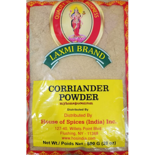 CORIANDER / DHANIYA / DHANIYALU POWDER LAXMI - 800 GMS / 28 OZ