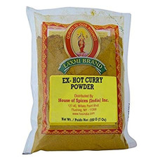 MASALA POWDER - CURRY POWDER EXTRA HOT LAXMI - 200 GMS / 7 OZ