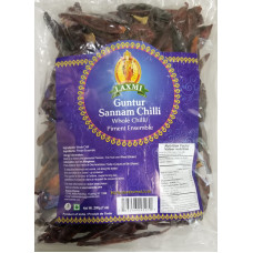RED CHILLI WHOLE GUNTUR SANNAM  LAXMI - 200 GMS / 7 OZ RED CHILLI WHOLE GUNTUR SANNAM  LAXMI - 200 GMS / 7 OZ