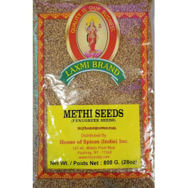FENUGREEK / METHI / MENTHULU SEEDS LAXMI - 800 GMS / 28 OZ