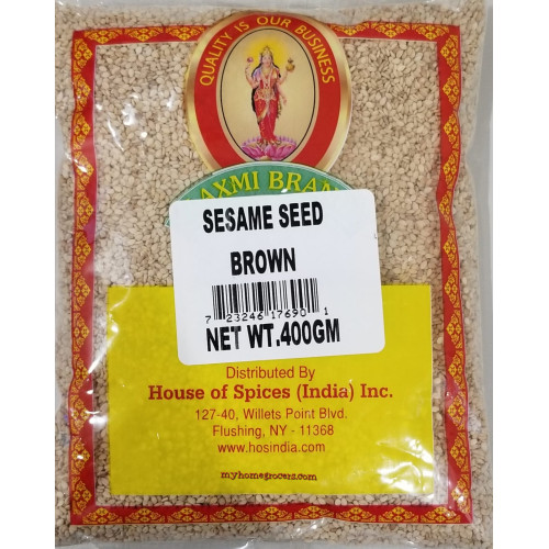 ^SESAME SEEDS (BROWN) LAXMI - 400 GMS ^SESAME SEEDS (BROWN) LAXMI - 400 GMS