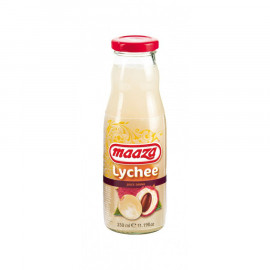 `LYCHEE JUICE DRINK BOTTLE MAAZA - 330 ML / 11.19 OZ