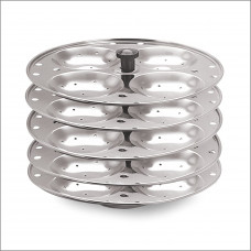 IDLI STAND STAINLESS STEEL - 5 PLATES - 20 IDLIS- MARVEL - 1 PC IDLI STAND STAINLESS STEEL - 5 PLATES - 20 IDLIS- MARVEL - 1 PC