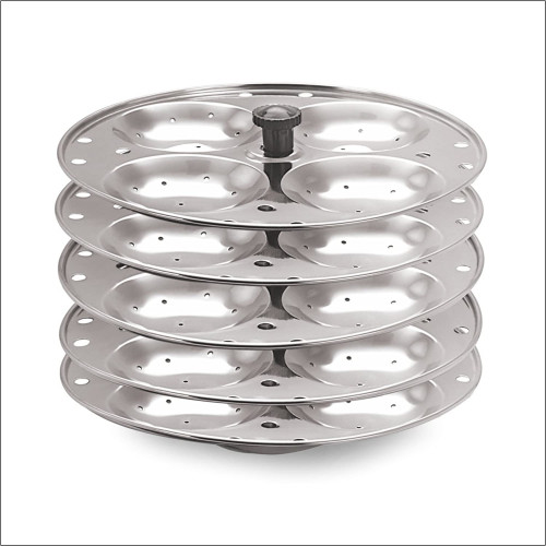 IDLI STAND STAINLESS STEEL - 5 PLATES - 20 IDLIS- MARVEL - 1 PC IDLI STAND STAINLESS STEEL - 5 PLATES - 20 IDLIS- MARVEL - 1 PC