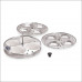 IDLI STAND STAINLESS STEEL - 6 PLATES - 24 IDLIS- MARVEL - 1 PC IDLI STAND STAINLESS STEEL - 6 PLATES - 24 IDLIS- MARVEL - 1 PC