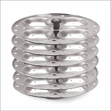 IDLI STAND STAINLESS STEEL - 6 PLATES - 24 IDLIS- MARVEL - 1 PC