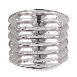 IDLI STAND STAINLESS STEEL - 6 PLATES - 24 IDLIS- MARVEL - 1 PC