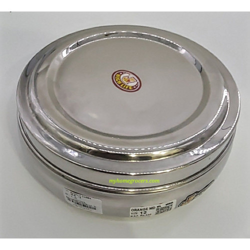 SPICE MASALA BOX / DABBA STAINLESS STEEL WITH 7 BOWLS 12