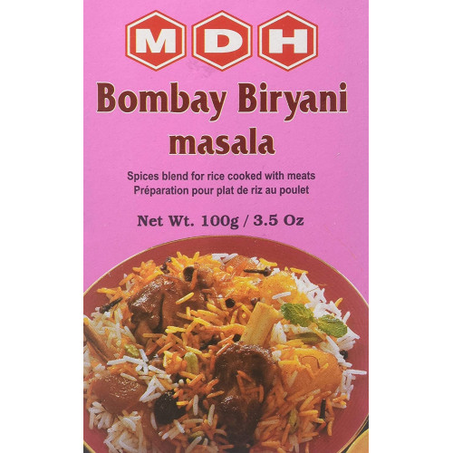`MASALA POWDER - BOMBAY BIRYANI MDH - 100 GMS / 3.5 OZ `MASALA POWDER - BOMBAY BIRYANI MDH - 100 GMS / 3.5 OZ