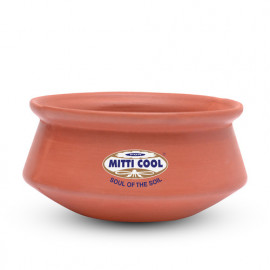 EARTHEN CLAY HANDI  - MITTI COOL - 1 LTR - 1 PC