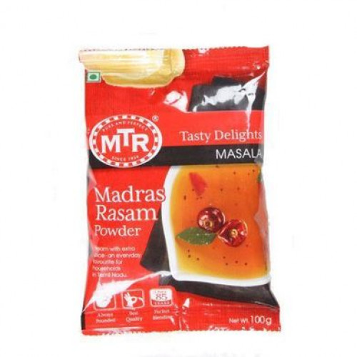 MADRAS RASAM POWDER MTR - 100 GMS / 3.5 OZ MADRAS RASAM POWDER MTR - 100 GMS / 3.5 OZ