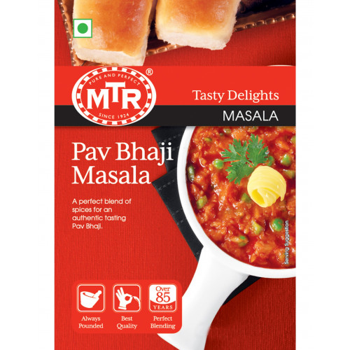 `MASALA POWDER - PAVBHAJI MASALA MTR - 100 GMS / 3.5 OZ `MASALA POWDER - PAVBHAJI MASALA MTR - 100 GMS / 3.5 OZ