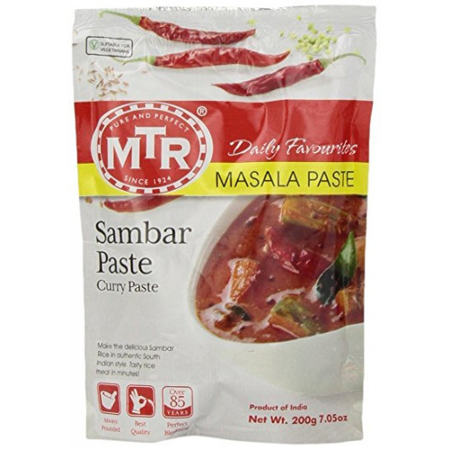 `MASALA PASTE - SAMBAR / SAMBHAR MTR - 200 GMS / 7.1 OZ `MASALA PASTE - SAMBAR / SAMBHAR MTR - 200 GMS / 7.1 OZ
