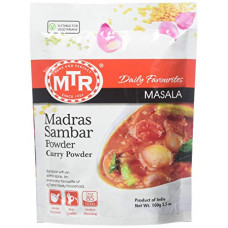 `MASALA POWDER - MADRAS SAMBAR / SAMBHAR POWDER MTR - 100 GMS / 3.5 OZ