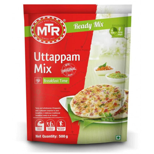 `Instant UTTAPPAM MIX MTR - 500 GMS / 17.6 OZ `Instant UTTAPPAM MIX MTR - 500 GMS / 17.6 OZ