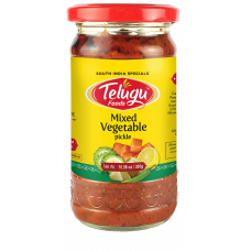 PICKLE MIXED VEGETABLE  (NO PRESERVATIVES) TELUGU - 300 GMS PICKLE MIXED VEGETABLE  (NO PRESERVATIVES) TELUGU - 300 GMS