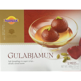 FROZEN GULAB JAMUN NANAK SWEETS (20 Pcs) - 908 GMS / 32OZ