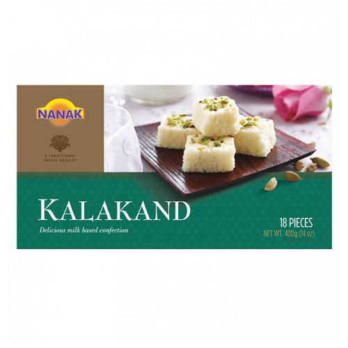 KALAKAND NANAK SWEETS-400 GMS / 14 OZ (18 Pcs) KALAKAND NANAK SWEETS-400 GMS / 14 OZ (18 Pcs)