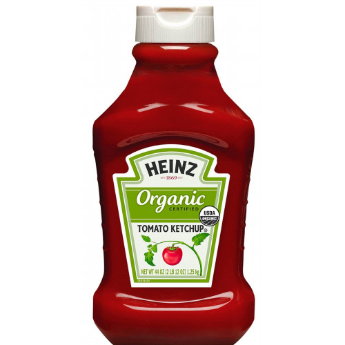 ORGANIC TOMATO KETCHUP HEINZ - 1.25 KGS / 44 OZ