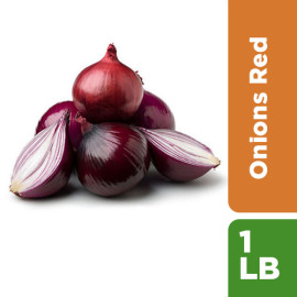 ONIONS  RED  - 1 LB