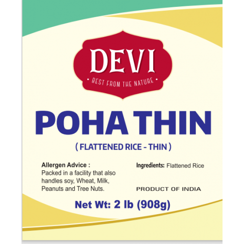 POHA THIN DEVI BRAND  - 2 LBS