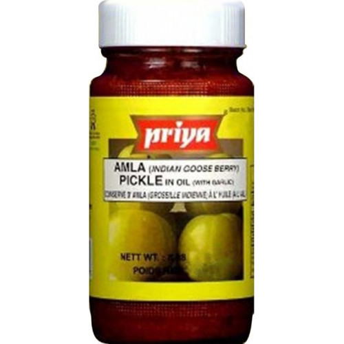 PICKLE AMLA WHOLE  WITH GARLIC PRIYA  - 300GMS / 10.6 OZ PICKLE AMLA WHOLE  WITH GARLIC PRIYA  - 300GMS / 10.6 OZ