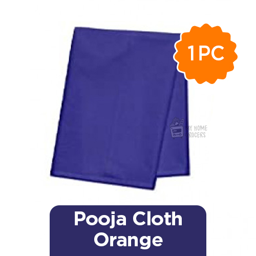 POOJA  CLOTH BLUE - 1 PIECE