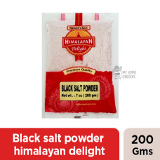 BLACK SALT POWDER HIMALAYAN DELIGHT - 200 GMS / 7 OZ