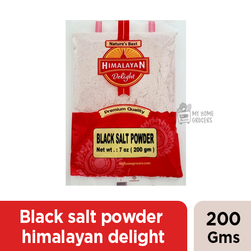 BLACK SALT POWDER HIMALAYAN DELIGHT - 200 GMS / 7 OZ