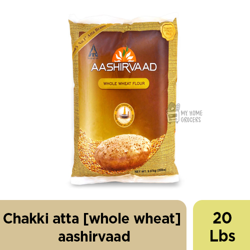`CHAKKI ATTA [ WHOLE WHEAT ] AASHIRVAAD - 20 LBS