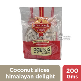 COCONUT SLICES HIMALAYAN DELIGHT - 200 GMS / 7 OZ