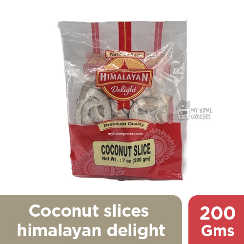 COCONUT SLICES HIMALAYAN DELIGHT - 200 GMS / 7 OZ COCONUT SLICES HIMALAYAN DELIGHT - 200 GMS / 7 OZ