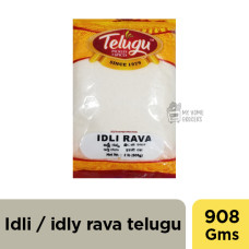 IDLI / IDLY RAVA TELUGU - 908 GMS / 2 LBS IDLI / IDLY RAVA TELUGU - 908 GMS / 2 LBS