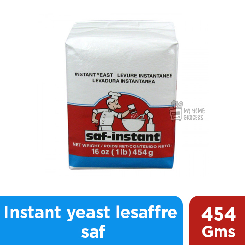 INSTANT YEAST LESAFFRE SAF - 454 GMS / 1 LB INSTANT YEAST LESAFFRE SAF - 454 GMS / 1 LB