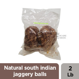 `NATURAL SOUTH INDIAN JAGGERY BALLS - 2 LB
