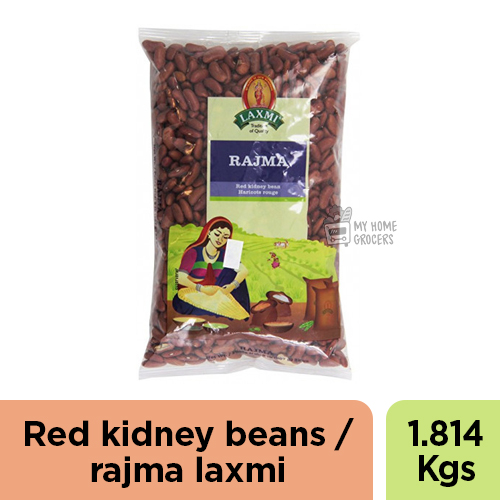 RED KIDNEY BEANS / RAJMA LAXMI - 1.814 KGS / 4 LBS RED KIDNEY BEANS / RAJMA LAXMI - 1.814 KGS / 4 LBS