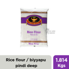 RICE FLOUR / CHAVAL KI ATTA / BIYYAPU PINDI DEEP - 1.814 KGS / 4 LBS