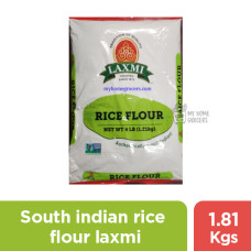 SOUTH INDIAN RICE FLOUR LAXMI - 1.81 KGS / 4 LBS SOUTH INDIAN RICE FLOUR LAXMI - 1.81 KGS / 4 LBS
