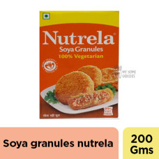 SOYA GRANULES NUTRELA 200 GMS / 7.05 OZ