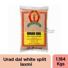 URAD DAL WHITE SPLIT LAXMI - 1.814 KGS / 4 LBS